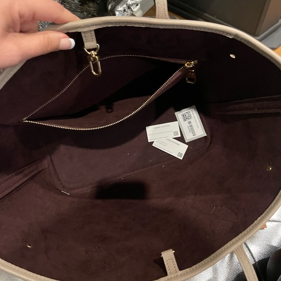 Louis Vuitton Empreinte Neverfull Taupe - Picture 6 of 16